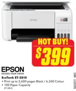The Good Guys EcoTank ET-2810 offer