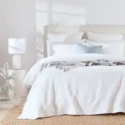 Pillow Talk Miami Palm Coverlet Set by Habitat offer