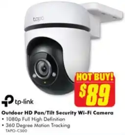 The Good Guys Outdoor HD Pan/Tilt Security Wi-Fi Camera offer