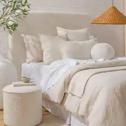 Pillow Talk Ava Boucle Natural Bedhead by M.U.S.E offer