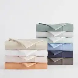 Pillow Talk 400 Thread Count Bamboo Cotton Sheet Set by Habitat offer