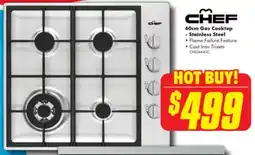 The Good Guys 60cm Gas Cooktop - Stainless Steel offer