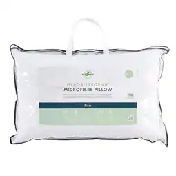 Pillow Talk Hypoallergenic Microfibre Firm Pillow by Greenfirst offer