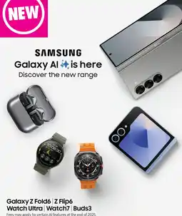 The Good Guys Galaxy Z Fold6 | Z Flip6 Watch Ultra | Watch7 | Buds3 offer