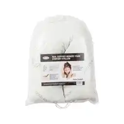 Pillow Talk Chipped Memory Foam Comfort V Pillow by Sensational offer