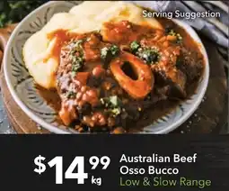 Ritchies Australian Beef Osso Bucco Low & Slow Range offer