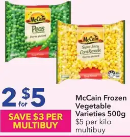 Ritchies McCain Frozen Vegetable Varieties 500g offer