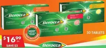 Pharmacy4Less Berocca 30 TABLETS offer