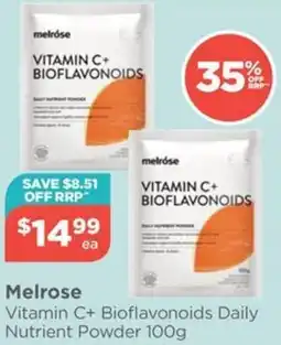 Vitamin C+ Bioflavonoids Daily Nutrient Powder 100g