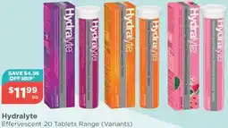 Effervescent 20 Tablets Range
