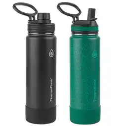 Costco ThermoFlask Stainless Steel Vacuum Sealed 710ml Bottles 2 Pack offer