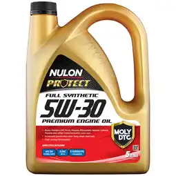 Costco Nulon Protect Full Synthetic 5W-30 Premium Petrol Engine Oil offer