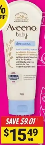 Cincotta Chemist Dermexa Moisturising Cream 206g offer