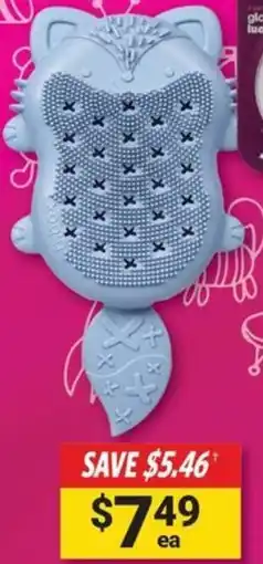 Cincotta Chemist Bath Brush Fox Lullaby Blue offer