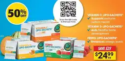 Cincotta Chemist VITAMIN C LIPO-SACHETS offer