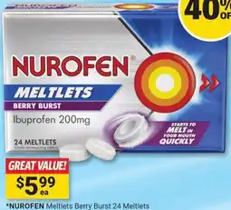 Cincotta Chemist Meltlets Berry Burst 24 Meltlets offer