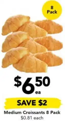 Drakes Medium Croissants 8 Pack offer