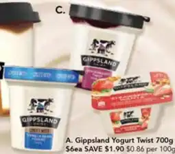 Drakes Gippsland Yogurt Twist 160g offer