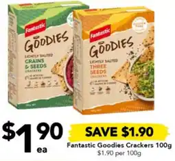 Drakes Fantastic Goodies Crackers 100g offer