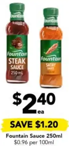 Drakes Fountain Sauce 250ml offer