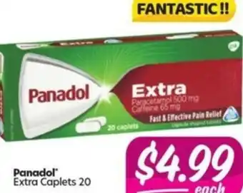 Panadol Extra 20 Caplets