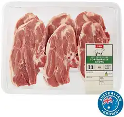Coles Coles Australian Lamb Forequarter Chops offer