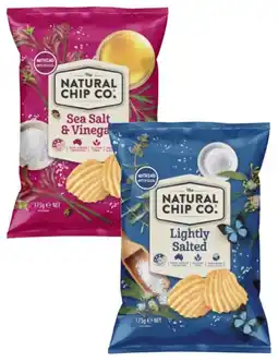 Coles Natural Chip Co Potato Chips 175g offer