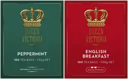 Coles Queen Victoria Tea Bags 100 Pack offer