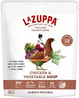 Coles La Zuppa Pouch Soup 400g offer