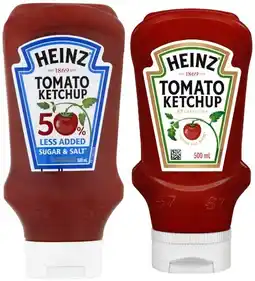 Coles Heinz Ketchup 500mL offer