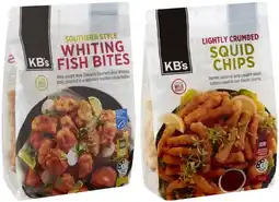 Coles KB's Squid Chips or Battered Bites 1kg offer
