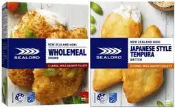 Coles Sealord Hoki Fillets 280g-300g offer
