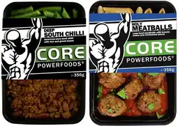 Coles Core Powerfoods Frozen Meal 350g offer