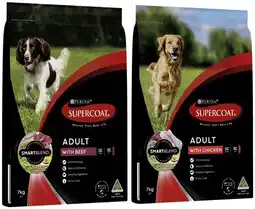 Coles Supercoat Dry Dog Food 6.7kg-7kg offer