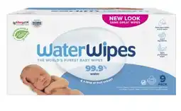Coles Waterwipes Baby Wipes 540 Pack offer