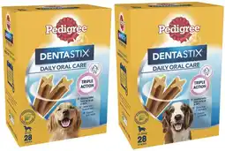 Coles Pedigree Dentastix 28 Pack offer