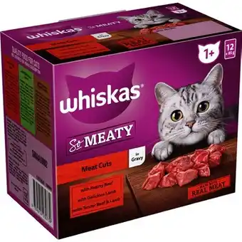 Coles Whiskas Oh So Cat Food 12x85g offer