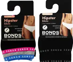 Coles Bonds Women's Hipster Bikini Brief 2 Pack offer