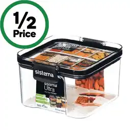 Woolworths Sistema Ultra Tritan Container 460ml offer