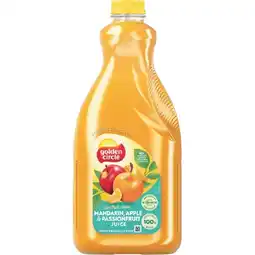 Woolworths Golden Circle Mandarin, Apple & Passionfruit Juice 2 Litre offer