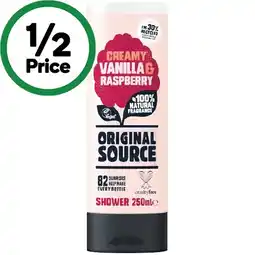 Woolworths Original Source Shower Gel 250ml offer
