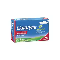 Claratyne Hayfever Allergy Relief Antihistamine Pk 5