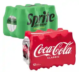Coles Coca-Cola, Fanta or Sprite Soft Drink 12x300mL offer