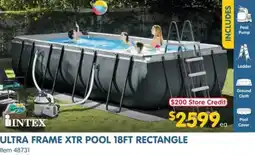 ULTRA FRAME XTR POOL 18FT RECTANGLE
