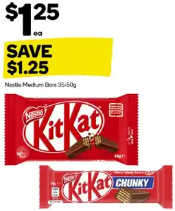 Woolworths Nestle Medium Bars 35-50g offer