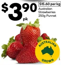 Woolworths Australian Strawberries 250g Punnet offer