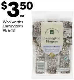 Woolworths Woolworths Lamingtons Pk 6-18 offer