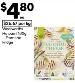 Woolworths Woolworths Haloumi 180g offer