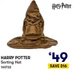 Woolworths HARRY POTTER Sorting Hat offer