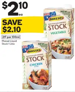 Woolworths Massel Liquid Stock 1 Litre offer